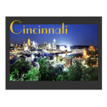 Cincinnati, Ohio, the Queen City. Postcard