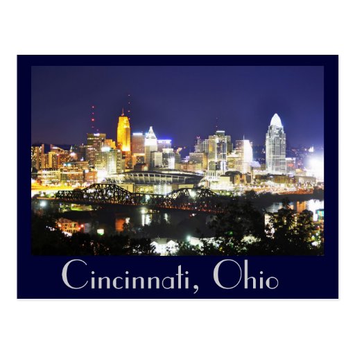 Cincinnati, Ohio, the Queen City. Postcard