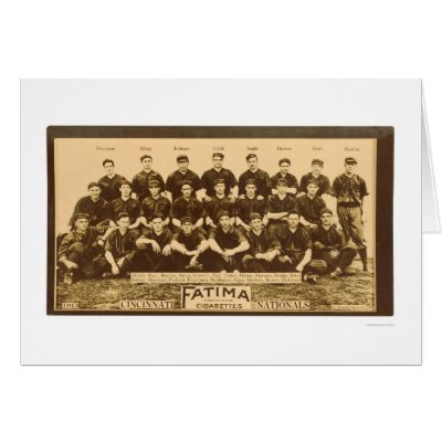 Cincinnati Reds Baseball 1913 Card by lc_baseball