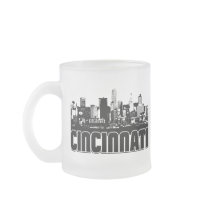Cincinnati Skyline Coffee Mugs