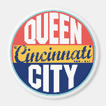 Cincinnati Vintage Label Magnet