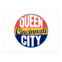 Cincinnati Vintage Label Post Card
