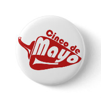 Cinco De Mayo Pinback Buttons