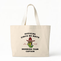 Cinco de Mayo Drinking Team Captain Tote Bag