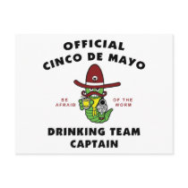 Cinco de Mayo Drinking Team Captain