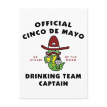 Cinco de Mayo Drinking Team Captain