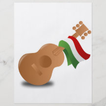 Cinco de Mayo Guitar Flyer Design