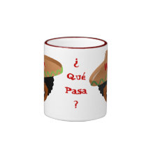 Cinco de Mayo - Que Pasa: Spanish for Funky Fiesta Mug