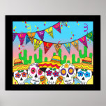 Cinco de Mayo Sugar Skull Print