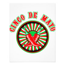 Cinco de mayo w pepper seal custom invitation