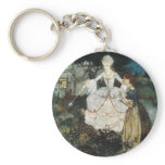 Cinderella and Fairy Godmother keychains