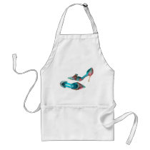 Cinderella Beaded Brocade Pumps Apron