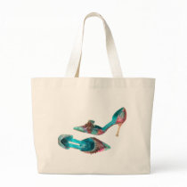 Cinderella Beaded Brocade Pumps Bag