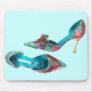 Cinderella Beaded Brocade Pumps Mouse Pads