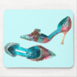 Cinderella Beaded Brocade Pumps mousepads