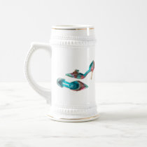 Cinderella Beaded Brocade Pumps Coffee Mugs