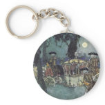 Cinderella Coach by Edmund Dulac Keychain