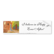 Cinderella's Arrival Bumper Sticker