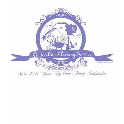 Cinderella's Cleaning Service T Shirt by PrincessFaire