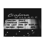 Cinema Village postcards