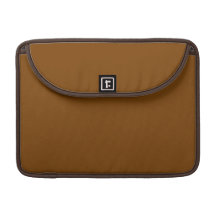 Cinnamon Brown Macbook Pro Flap Sleeve Sleeve For MacBooks