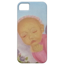 Cinnamon Rose Angel Baby iPhone 5 Covers