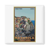 Cinque Terre - Manarola Magnets
