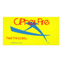 CiPher Fire Cypheron Photo Card Template