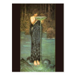 Circe Invidiosa - 1892  by John William Waterhouse Postcard