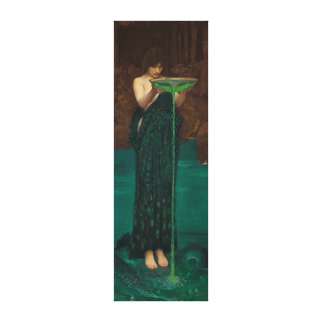 Circe Invidiosa By John William Waterhouse Canvas Print Zazzle