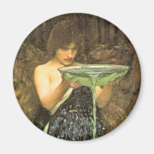 Circe Invidiosa by John William Waterhouse Refrigerator Magnets