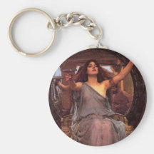 "Circe Offering the Cup to Odysseus" Keychains
