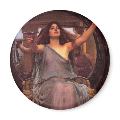 "Circe Offering the Cup to Odysseus" Fridge Magnets by IrishPirateQueen