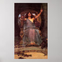 "Circe Offering the Cup to Odysseus"  Poster posters