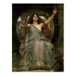 Circe Offering the Cup to Ulysses by JW Waterhouse Postcards