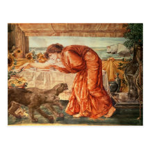 Circe Pouring Poison into a Vase Postcards