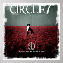 Circle7 "Beautiful Patchwork Psychath" Poster