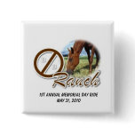 Circle Bar B Ranch, 1st Annual Memorial Day Ride buttons