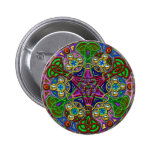 Circle Design Art Pins