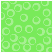 Circle design in green. Retro pattern. Photo Cutout