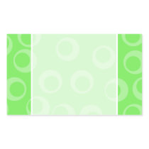 Circle design in green. Retro pattern. Stickers