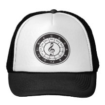 Circle of 5th trucker hat
