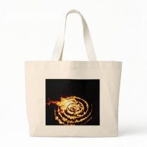 Circle Of Fire Canvas Bag