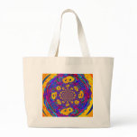 Circle Of Flowers #3 Canvas Bag