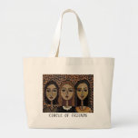 CIRCLE OF FRIENDS - sepia version classic tote bag