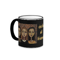 CIRCLE of FRIENDS - sepia version mug