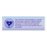 Circle of Healing - Caregiver's Profile Card business cards