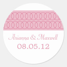 Circle of Love Wedding Stickers