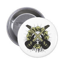 Circle of Skulls Pinback Button