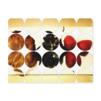 Circle Photo Postcard